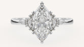 The Low Maeve Ring | Marquise | Setting Only - Lavender Creek Gems