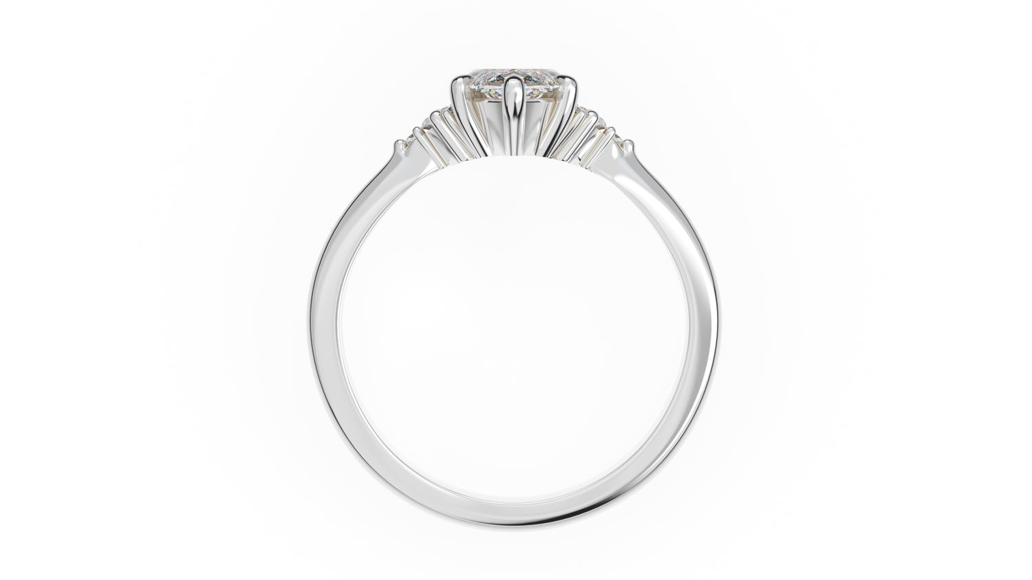 The Low Maren Ring | Marquise | Setting Only - Lavender Creek Gems