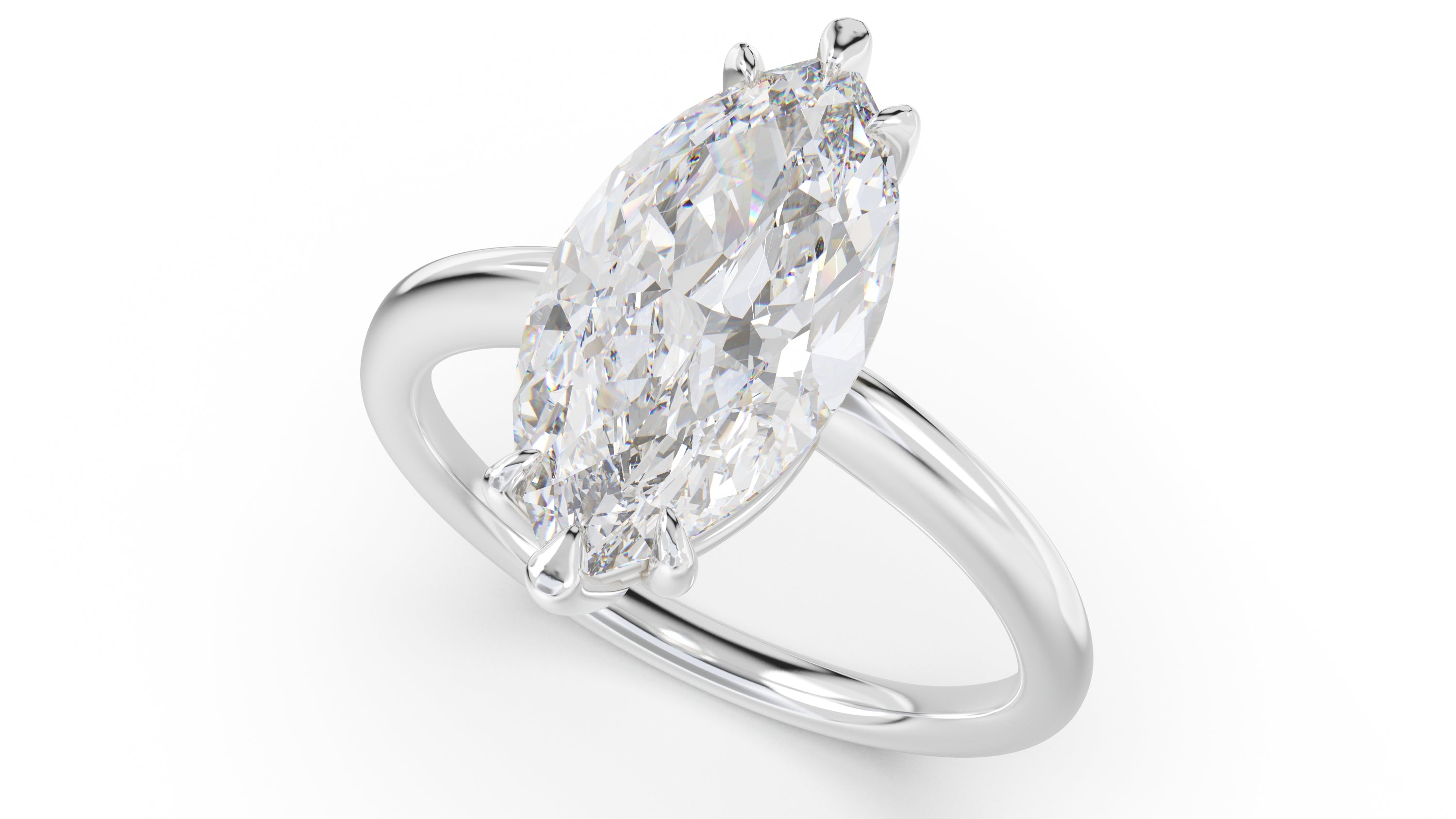 The Thalassa Ring | Marquise - Lavender Creek Gems