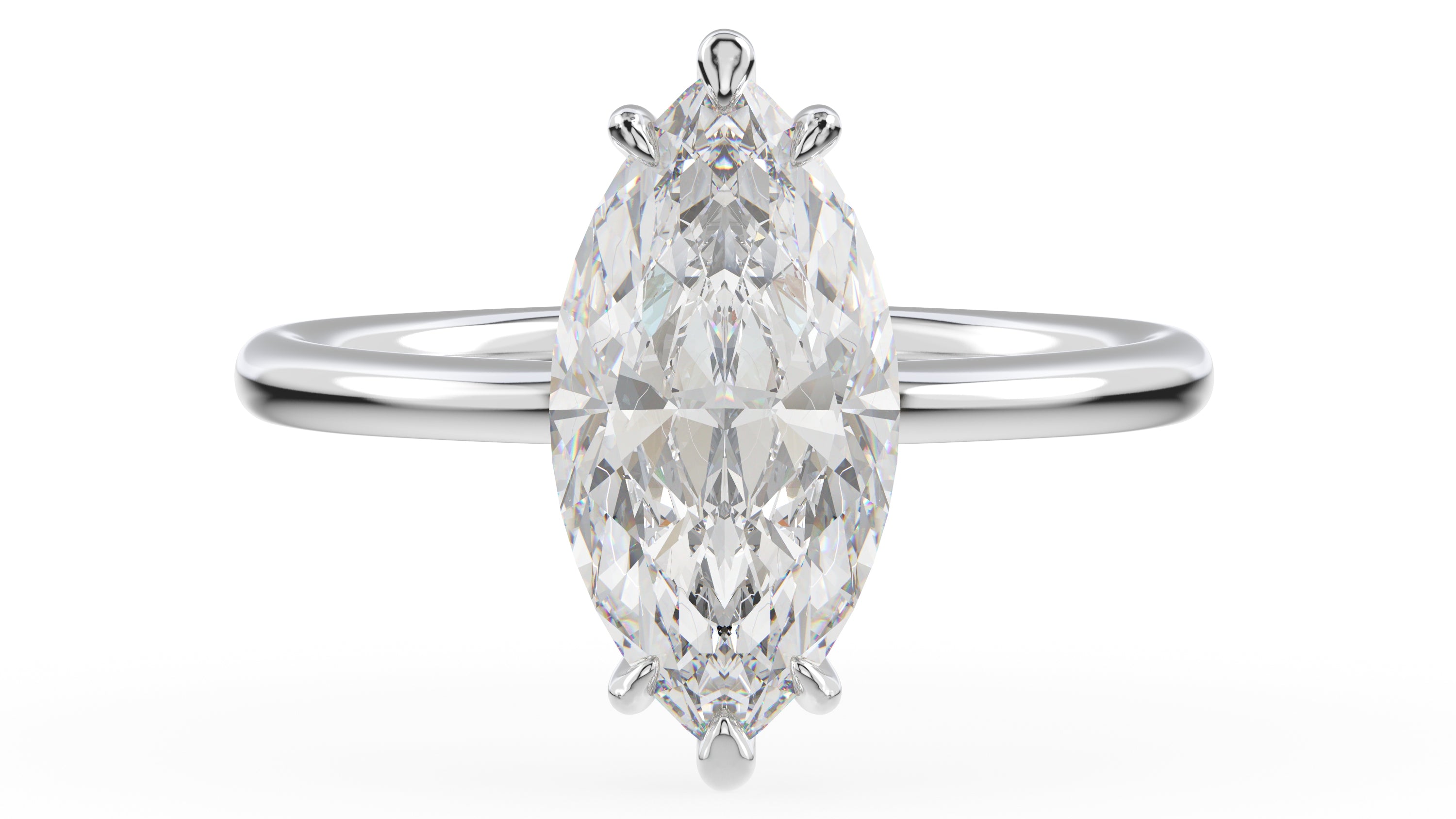 The Thalassa Ring | Marquise - Lavender Creek Gems