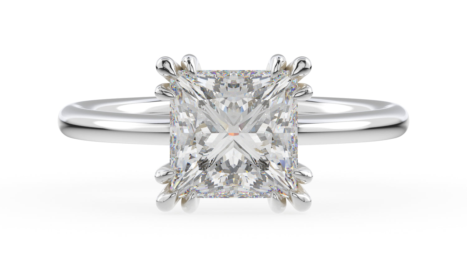 The Thalassa Ring | Princess - Lavender Creek Gems