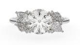 The Fleur Ring | Round | Setting Only - Lavender Creek Gems