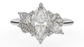 The Fleur Ring | Marquise | Setting Only - Lavender Creek Gems