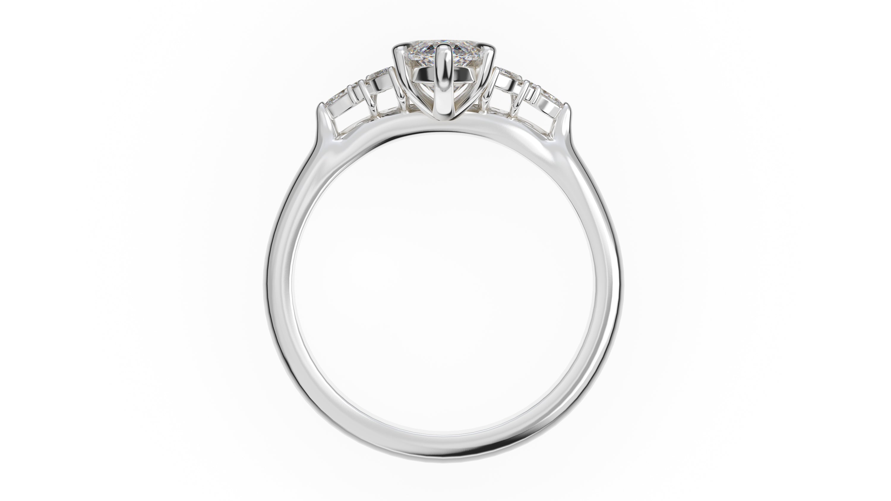 The Meadow Ring | Marquise | Setting Only - Lavender Creek Gems