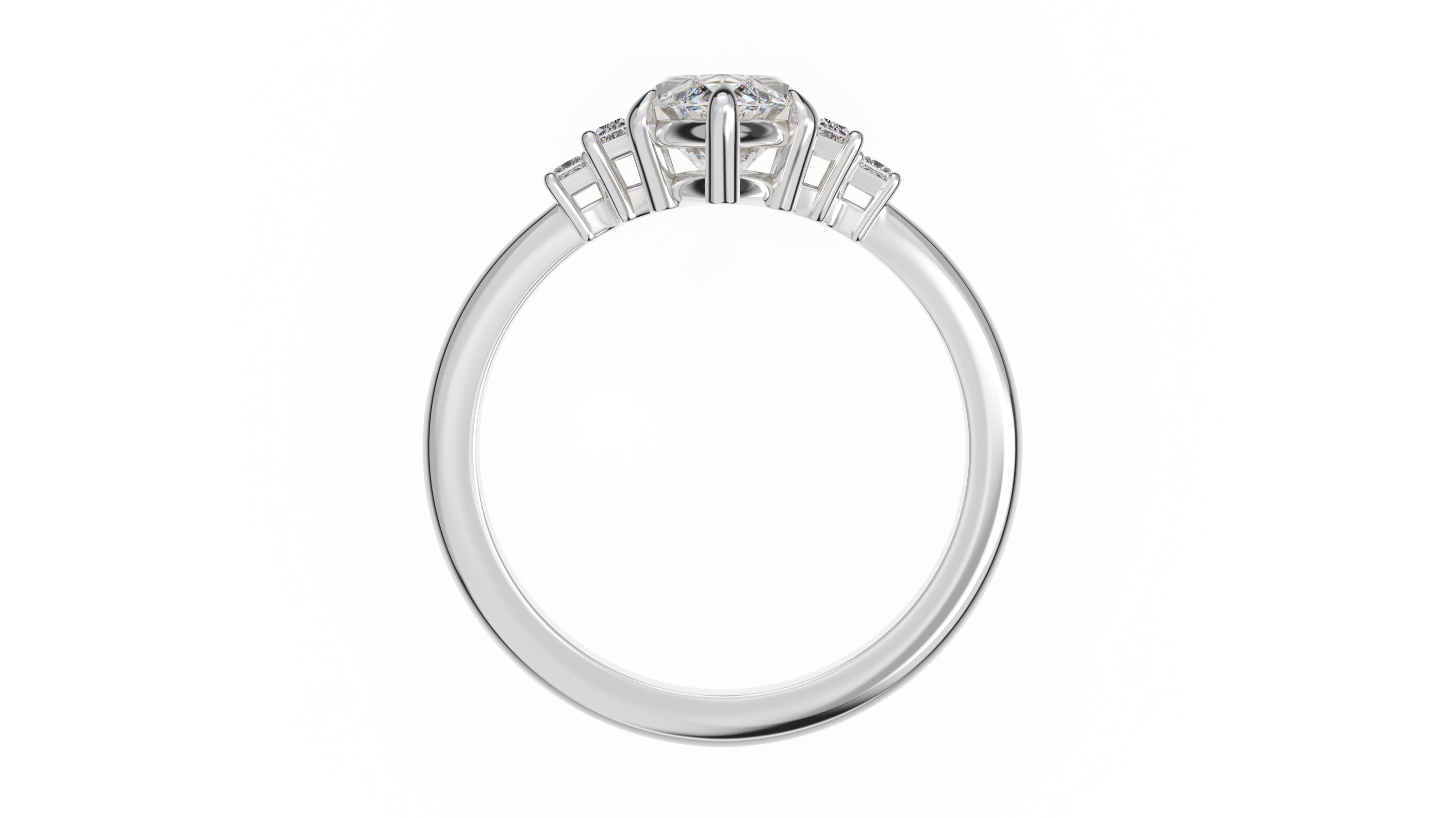 The Mira Ring | Marquise | Setting Only - Lavender Creek Gems