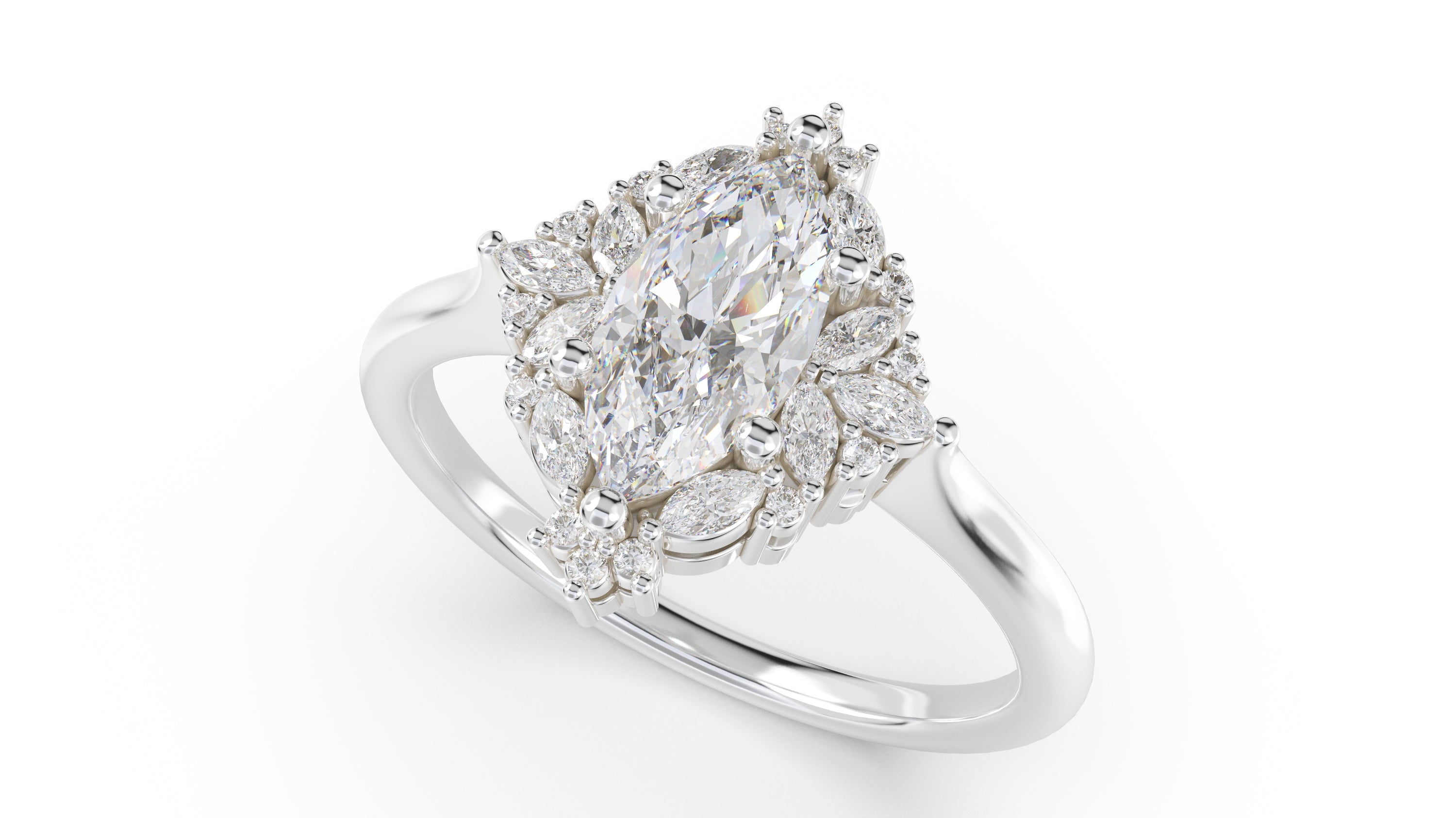 The Noemi Ring | Setting Only - Lavender Creek Gems