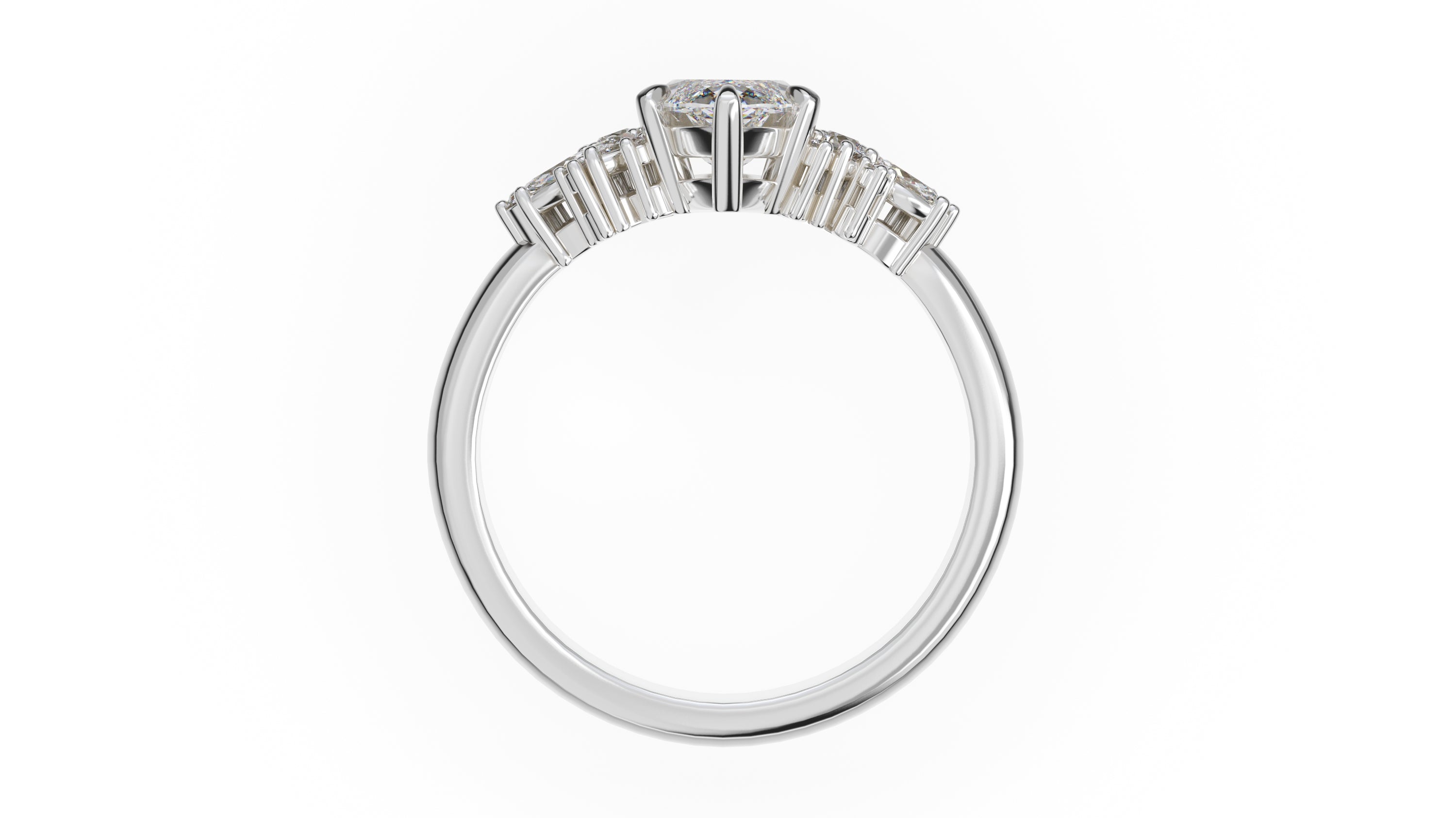 The Rosalie Ring | Marquise | Setting Only - Lavender Creek Gems