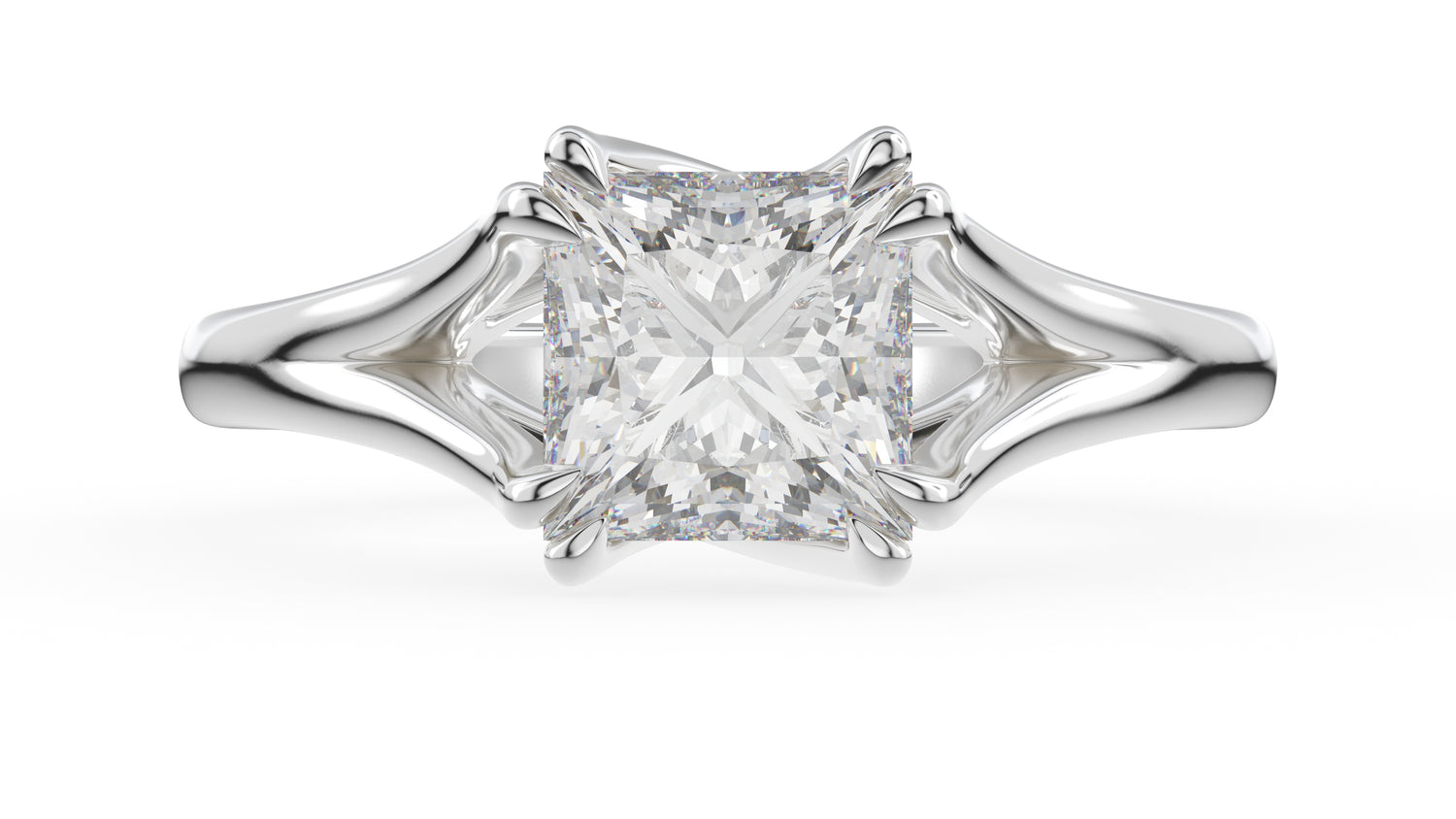 The Weaver Ring | Princess | Setting Only - Lavender Creek Gems