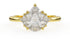 The Low Maren Ring | Pear | Setting Only - Lavender Creek Gems