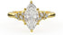 The Lyria Ring | Marquise | Setting Only - Lavender Creek Gems