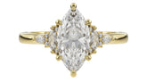 The Low Maeve Ring | Marquise | Setting Only - Lavender Creek Gems