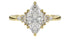 The Low Maeve Ring | Marquise | Setting Only - Lavender Creek Gems