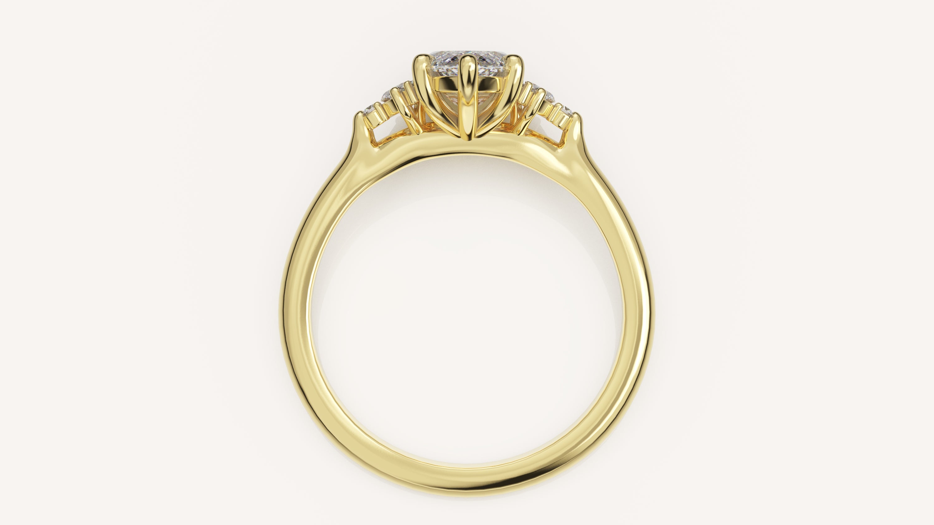 The Maren Ring | Marquise | Setting Only - Lavender Creek Gems