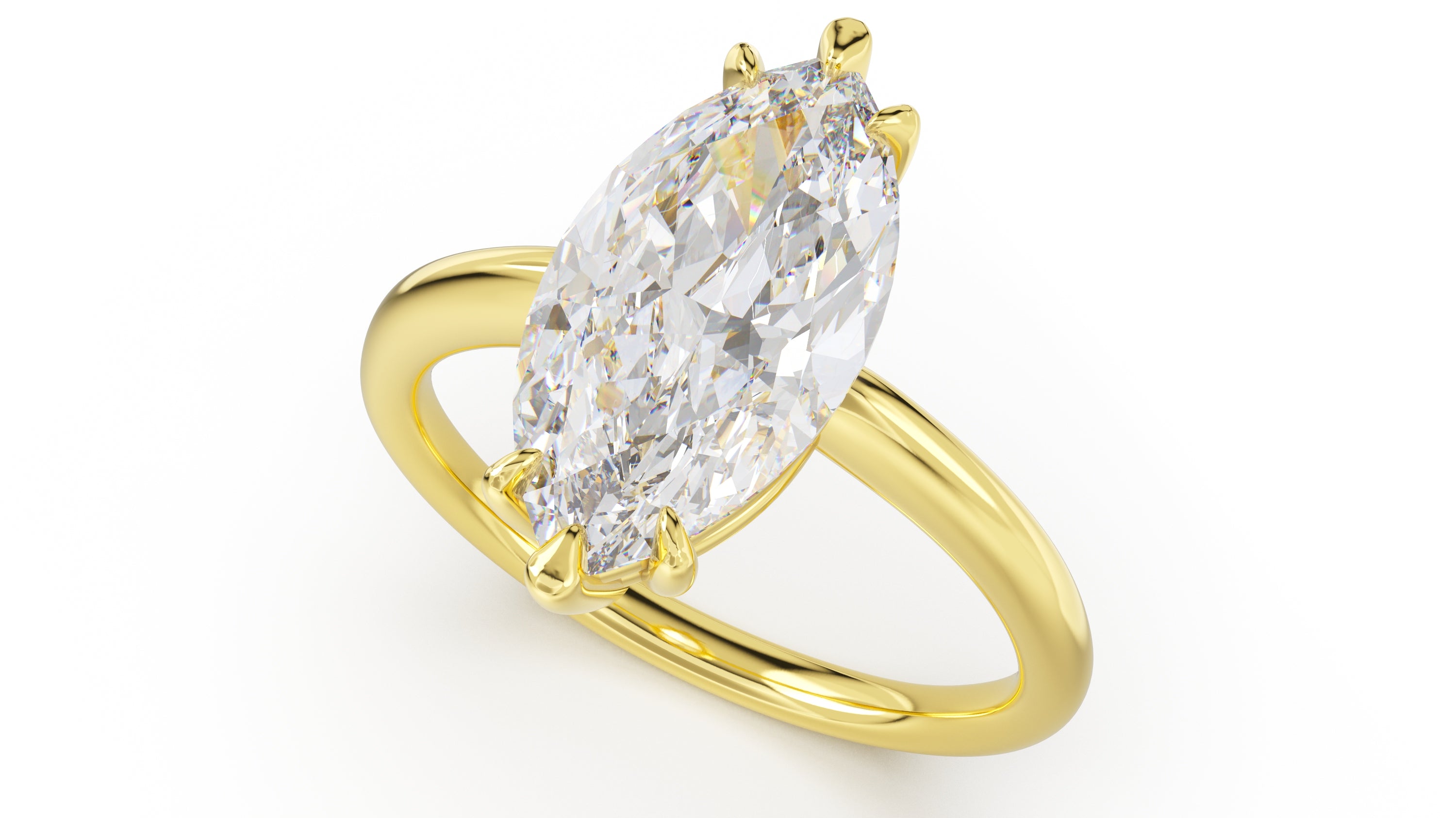 The Thalassa Ring | Marquise - Lavender Creek Gems