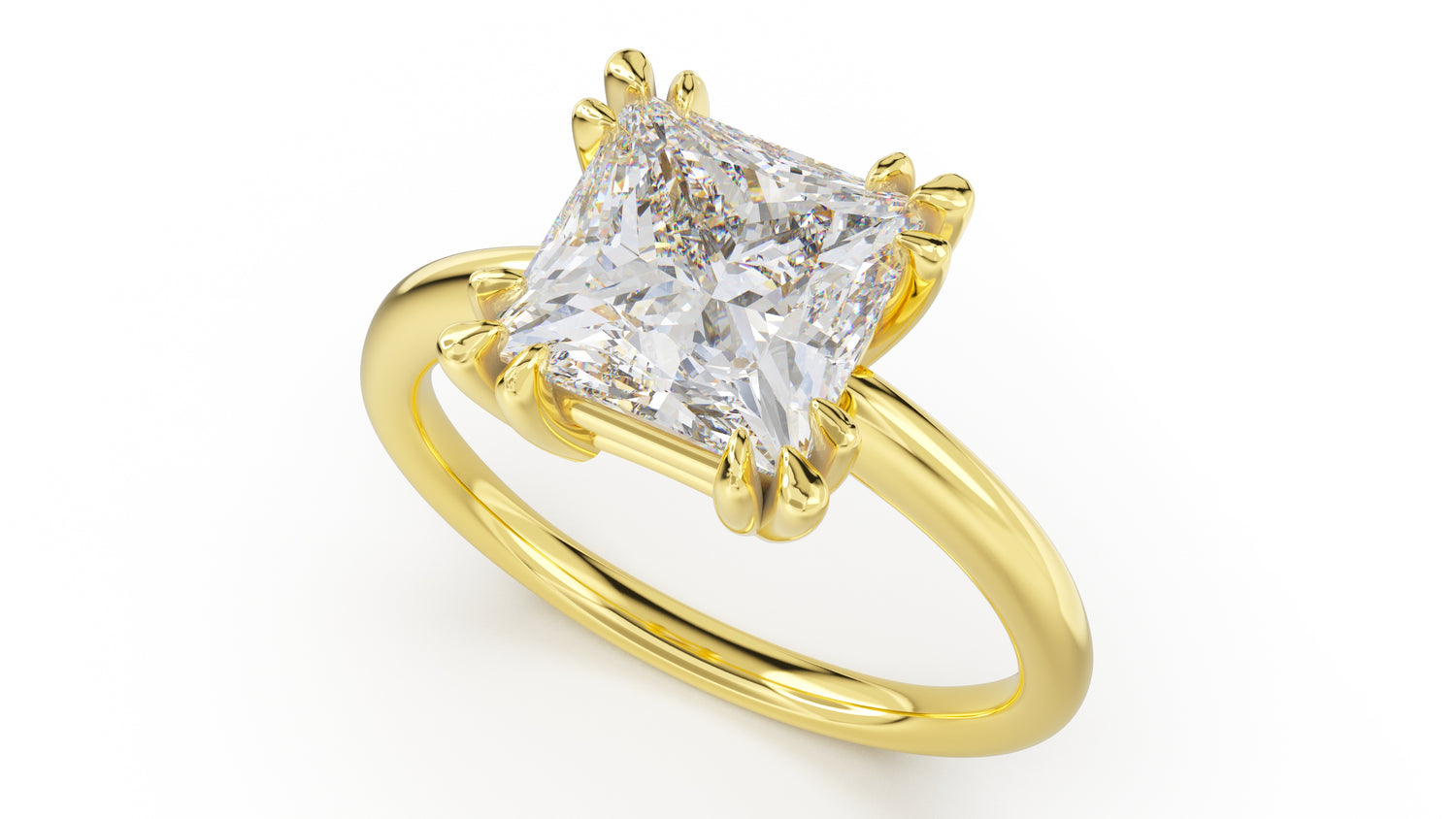 The Thalassa Ring | Princess - Lavender Creek Gems