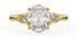 The Lyria Ring | Oval | Setting Only - Lavender Creek Gems