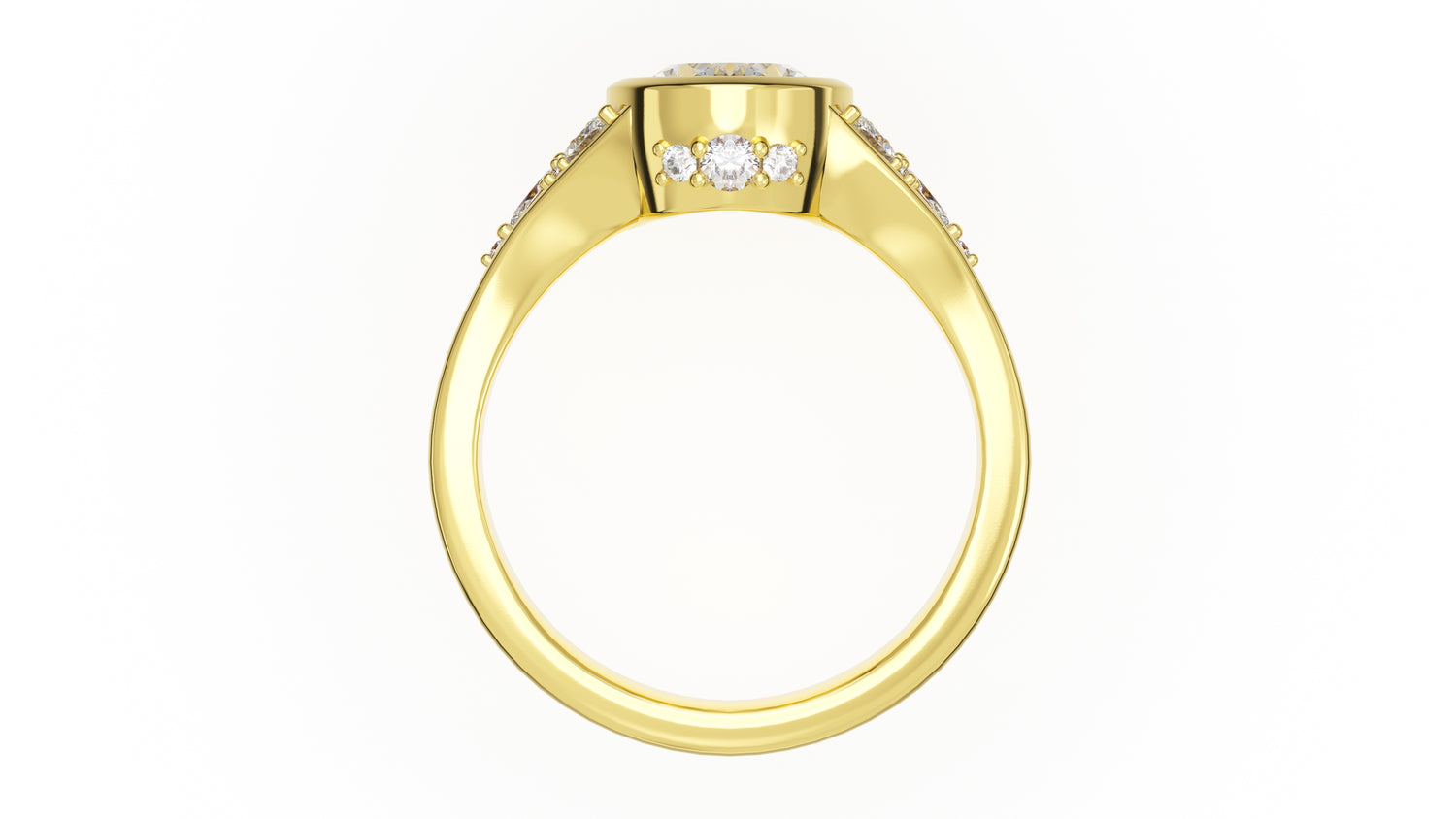 The Daylight Ring | Oval | Setting Only - Lavender Creek Gems