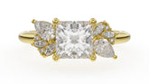 The Fleur Ring | Princess | Setting Only - Lavender Creek Gems