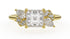 The Fleur Ring | Princess | Setting Only - Lavender Creek Gems