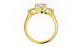 The Fleur Ring | Cushion | Setting Only - Lavender Creek Gems