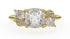 The Fleur Ring | Cushion | Setting Only - Lavender Creek Gems