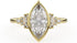 The Bezel Maeve Ring | Marquise Diamond - Lavender Creek Gems
