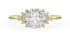 The Mira Ring | Cushion | Setting Only - Lavender Creek Gems