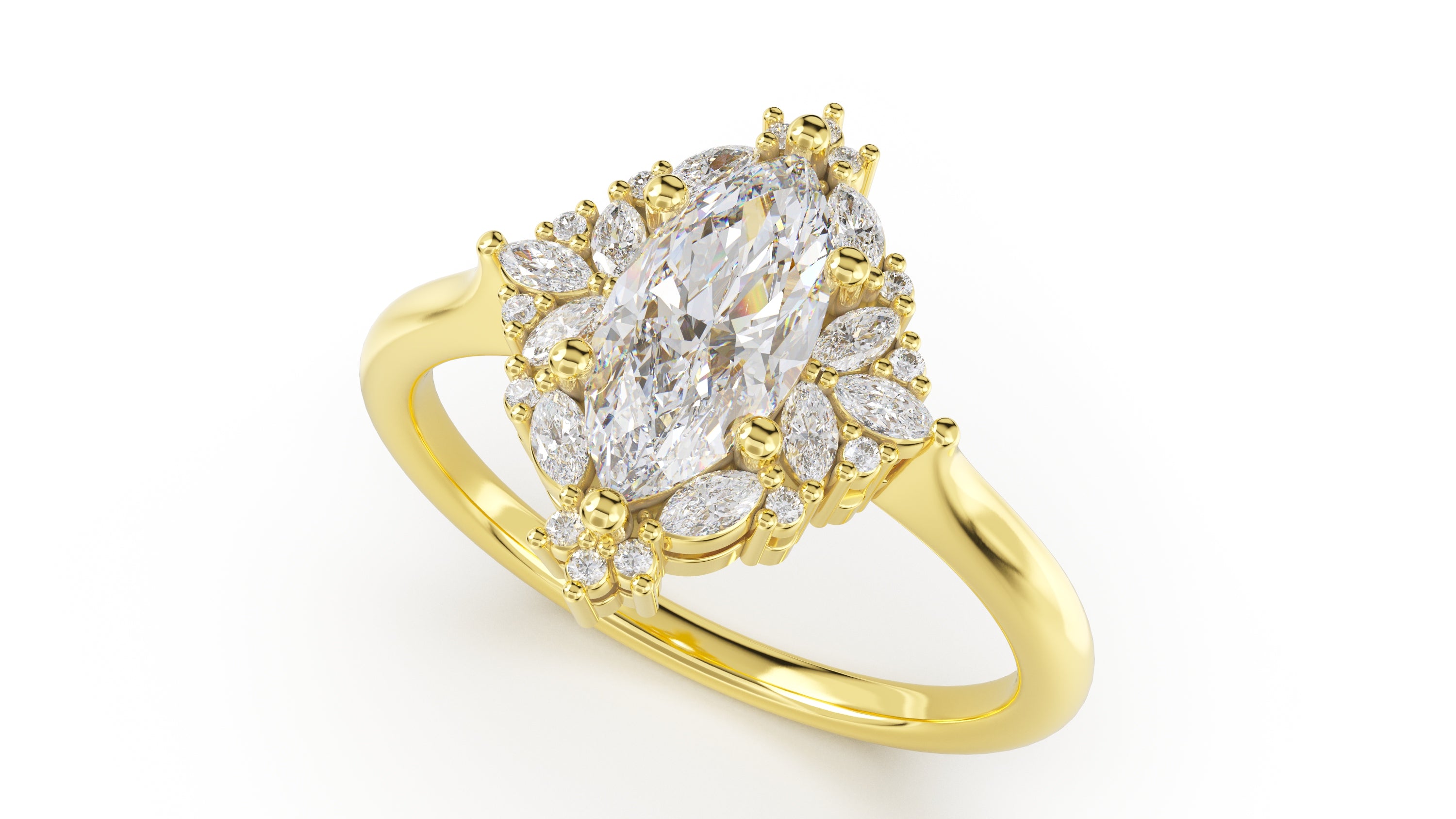 The Noemi Ring | Setting Only - Lavender Creek Gems