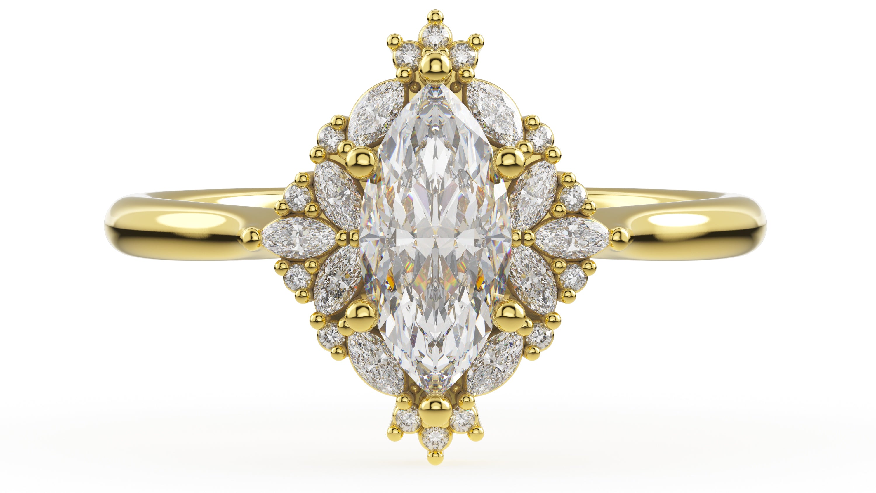 The Noemi Ring | Setting Only - Lavender Creek Gems