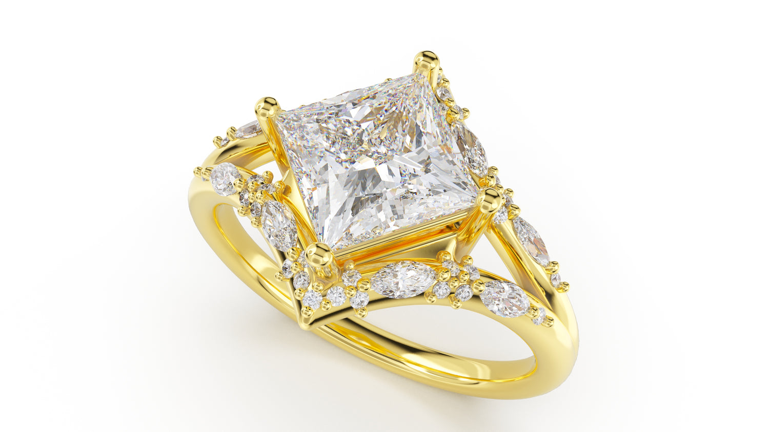 The Oracle Ring | Setting Only - Lavender Creek Gems