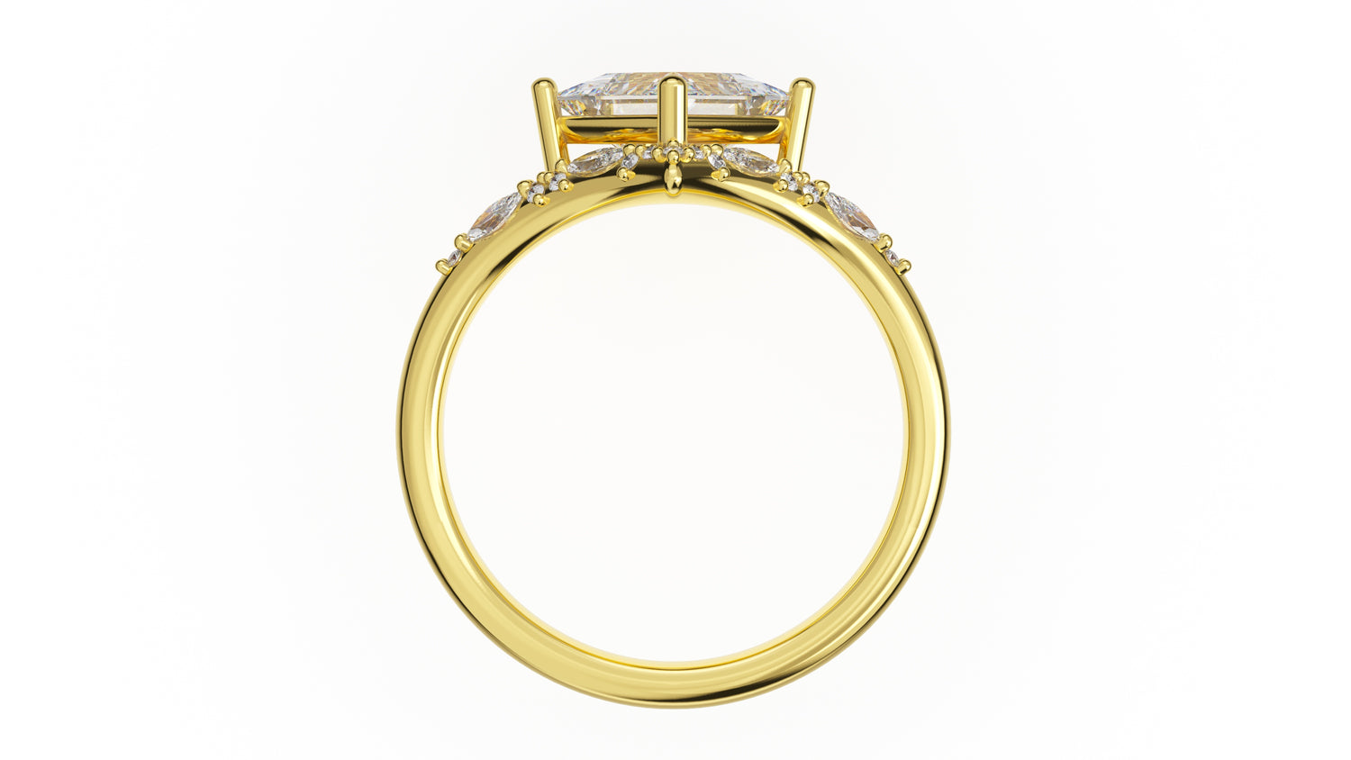 The Oracle Ring | Setting Only - Lavender Creek Gems