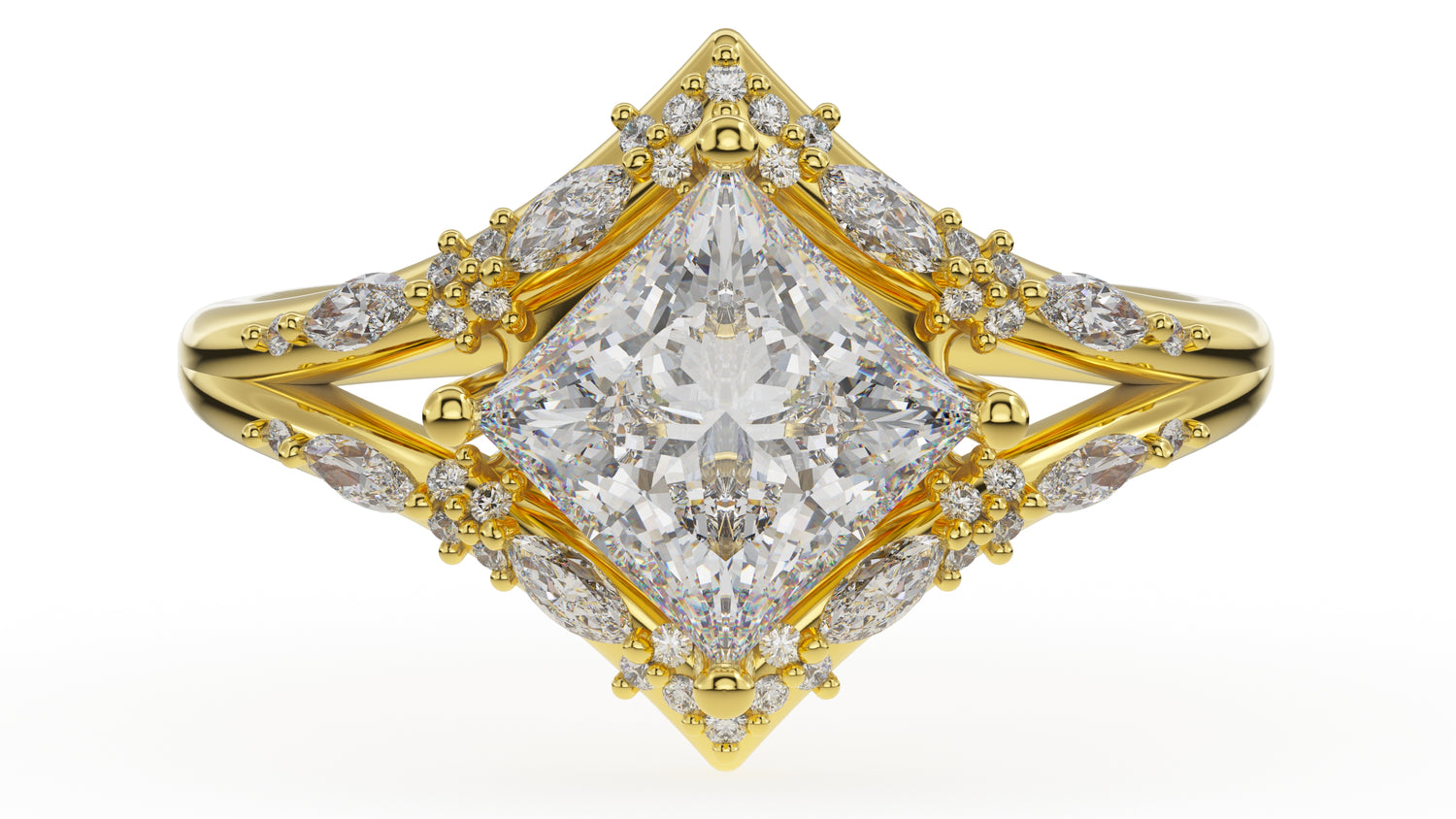 The Oracle Ring | Setting Only - Lavender Creek Gems