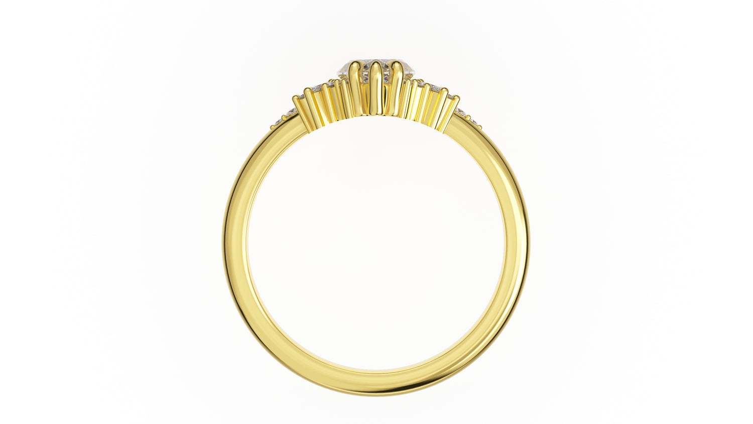 The Reverie Ring | Marquise | Setting Only - Lavender Creek Gems