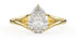 The Weaver Ring | Pear | Setting Only - Lavender Creek Gems