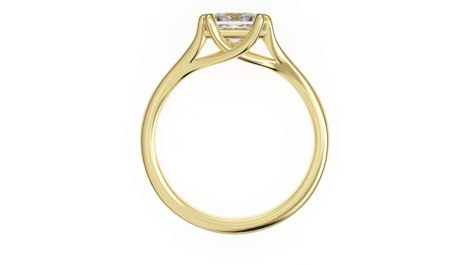 The Weaver Ring | Princess | Setting Only - Lavender Creek Gems