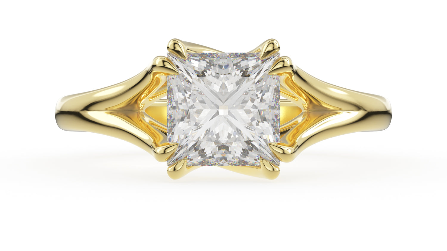 The Weaver Ring | Princess | Setting Only - Lavender Creek Gems