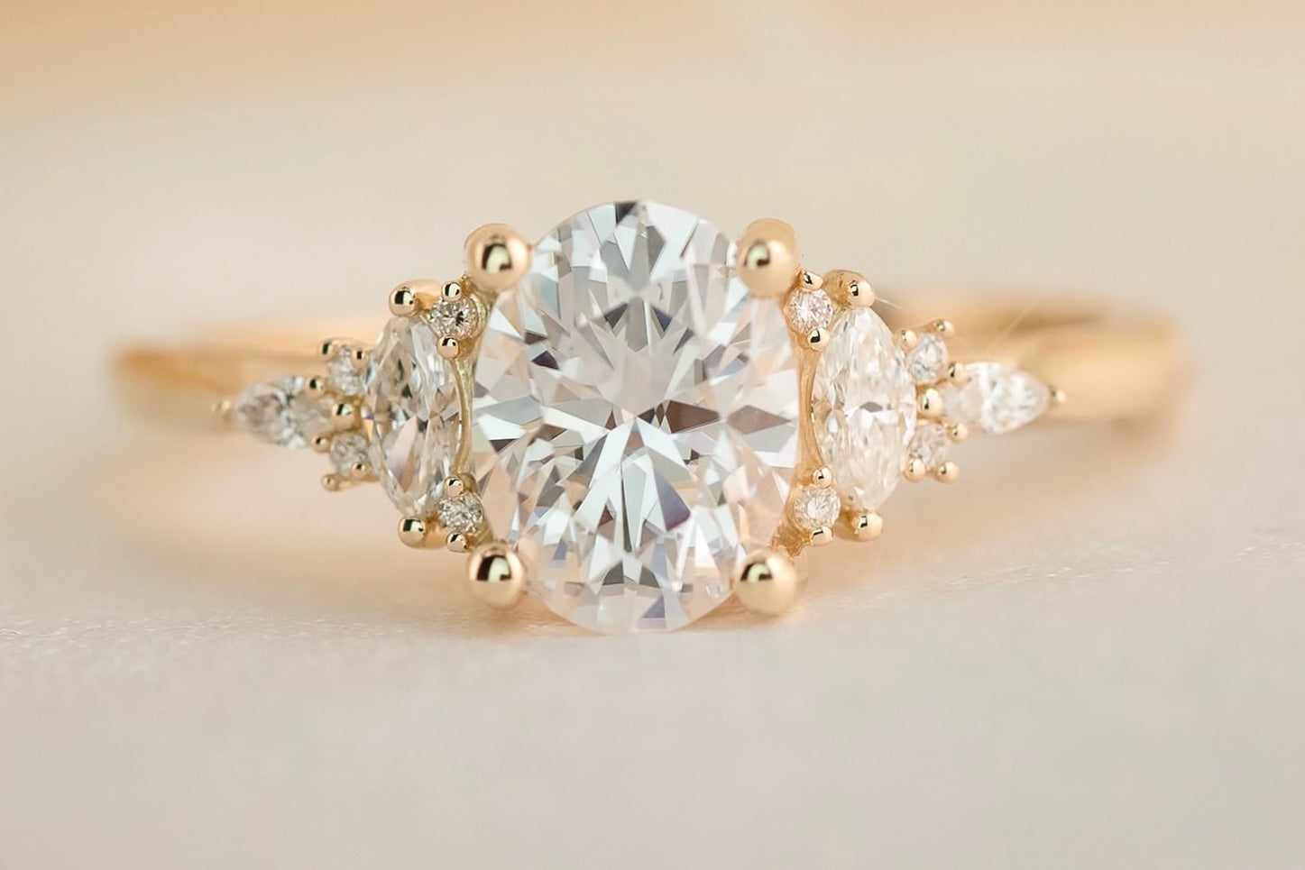 Moissanite Rings