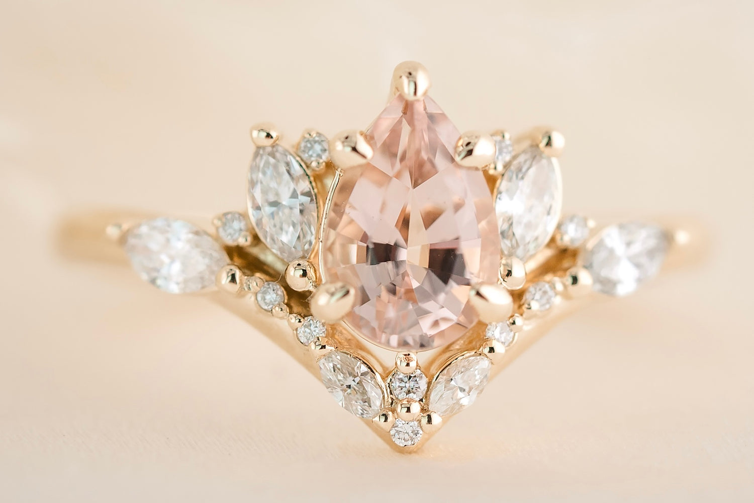 Morganite Rings