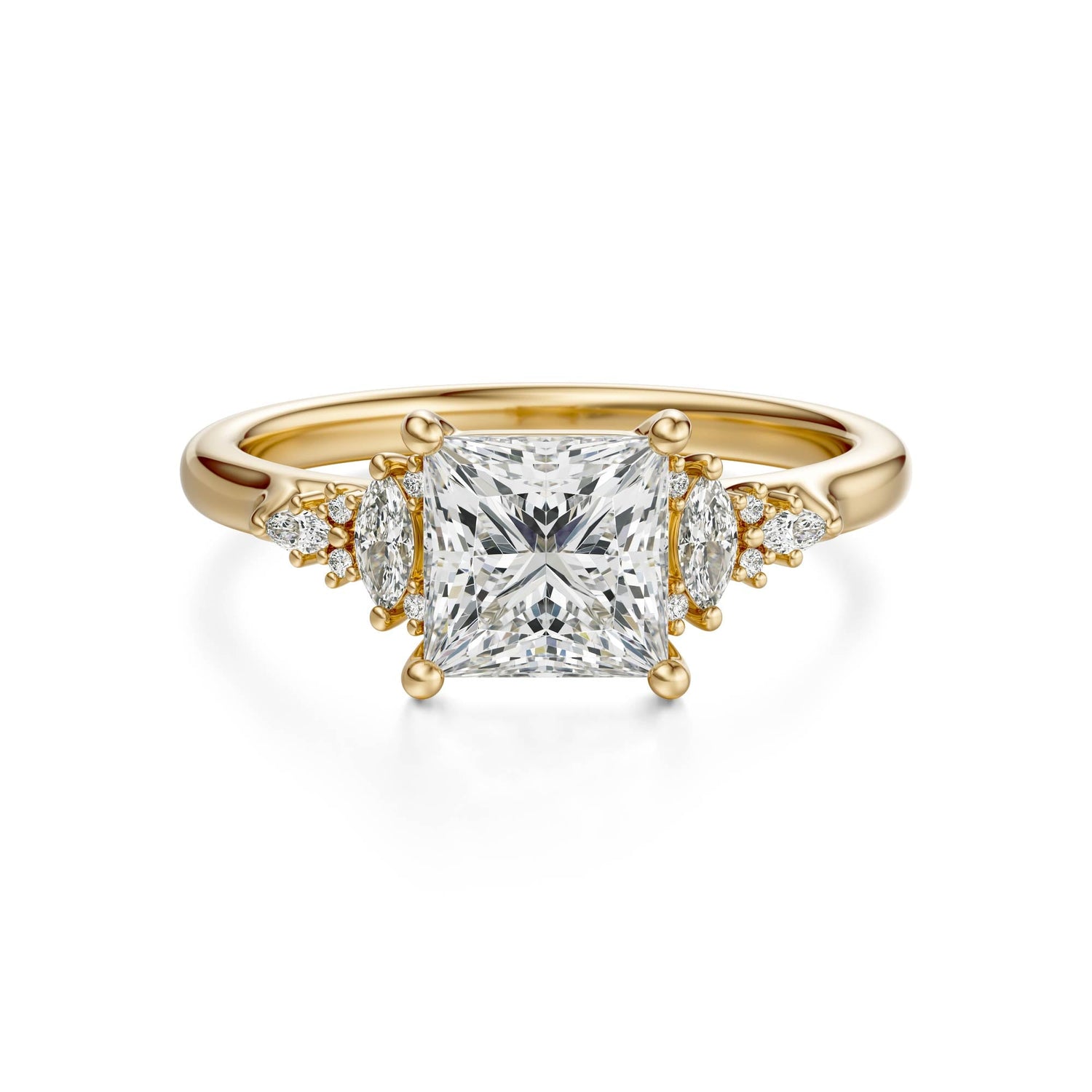 Princess Engagement Rings