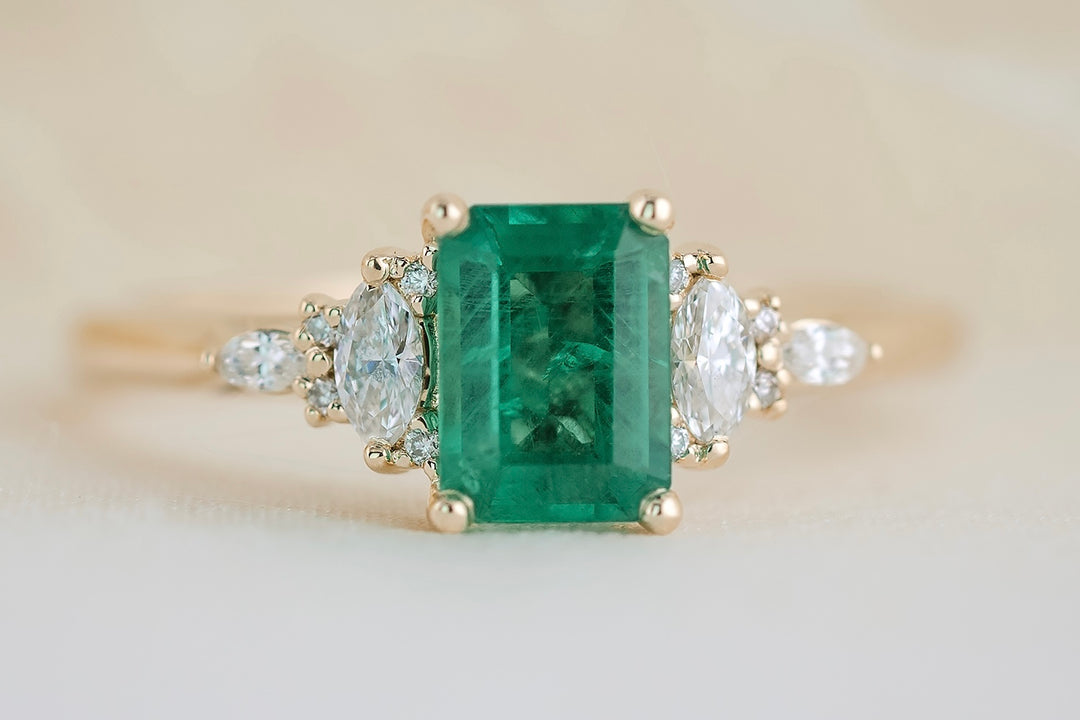 Emerald Rings - Lavender Creek Gems 