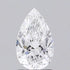 1.10ct Pear Lab Grown Diamond (Colour D, Clarity VVS2, IGI Certified) - Lavender Creek Gems 