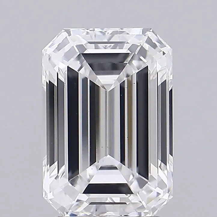 2.09ct Emerald Lab Grown Diamond (Colour E, Clarity VS1, IGI Certified) - Lavender Creek Gems 