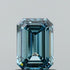 1.03ct Emerald Lab Grown Diamond (Colour Fancy Intense Blue, Clarity VVS2, IGI Certified) - Lavender Creek Gems 