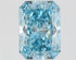 1.00ct Radiant Lab Grown Diamond (Colour Fancy Vivid Blue, Clarity VS1, IGI Certified)