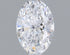 1.02ct Oval Lab Grown Diamond (Colour D, Clarity VS1, IGI Certified)