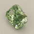 1.03ct Radiant Lab Grown Diamond (Colour Fancy Vivid Green, Clarity VVS2, IGI Certified)