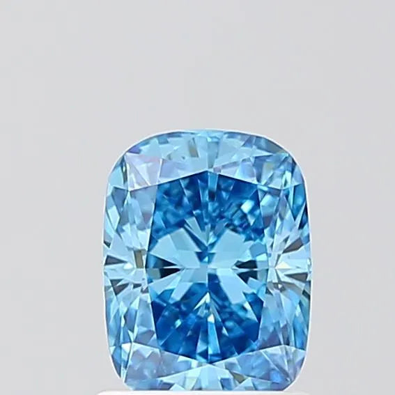 1.05ct Cushion modified Lab Grown Diamond (Colour Fancy Vivid Blue, Clarity VS1, IGI Certified)