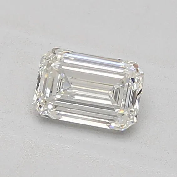 1.08ct Emerald Lab Grown Diamond (Colour G, Clarity VVS1, IGI Certified)