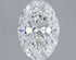 1.52ct Oval Lab Grown Diamond (Colour D, Clarity VVS2, IGI Certified)
