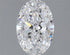 1.60ct Oval Lab Grown Diamond (Colour D, Clarity VVS1, IGI Certified)